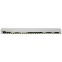 Intellinet Patch Panel, Cat6a, FTP, 24-Port, 1U, Shielded, 90° Top-Entry Punch Down Blocks, Grey