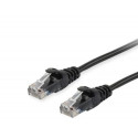 Equip Cat.6A U/UTP Patch Cable, 20m, Black