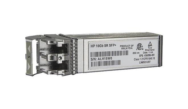 HPE BladeSystem c-Class 10Gb SFP+ SR Transceiver network transceiver module Fiber optic 10000 Mbit/s