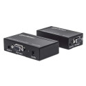 Manhattan VGA Cat5/5e/6 Extender, Extends video and audio signals up to 300m, Black, Three Year Warr