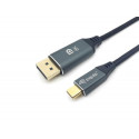 Equip USB-C to DisplayPort Premium Cable, M/M, 2.0m, 8K/60Hz Equip USB-C to DisplayPort Premium Cable, M/M, 2.0m, 8K/60Hz
