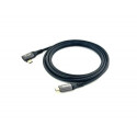 Equip USB 2.0 C to C 90° angled Cable, M/M, 2.0m, 100W with Emark chispet