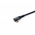 Equip USB 2.0 C to C 90° angled Cable, M/M, 2.0m, 100W with Emark chispet