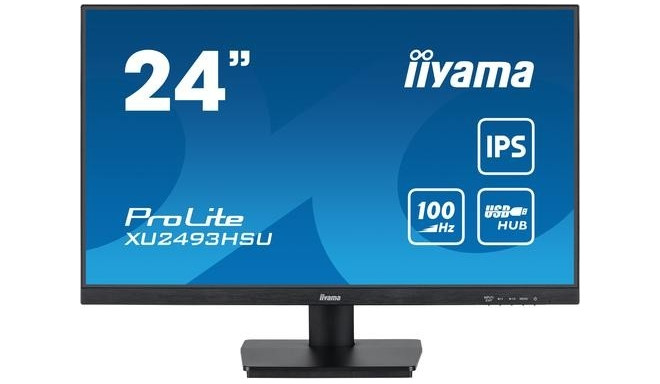 iiyama ProLite XU2493HSU-B6 computer monitor 61 cm (24&quot;) 1920 x 1080 pixels Full HD LED Bla