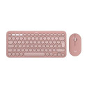 Logitech Pebble 2 Combo keyboard Mouse included RF Wireless + Bluetooth QWERTY US International Pink