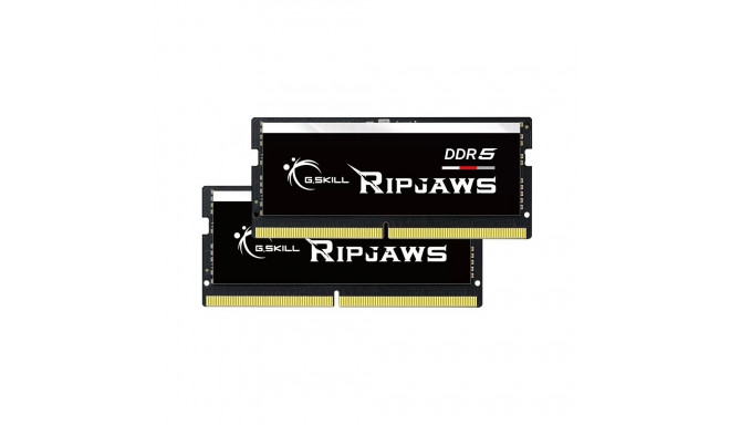 G.Skill RAM SODIMM DDR5 32GB (2x16GB) Ripjaws 5600MHz CL40-40 1,1V