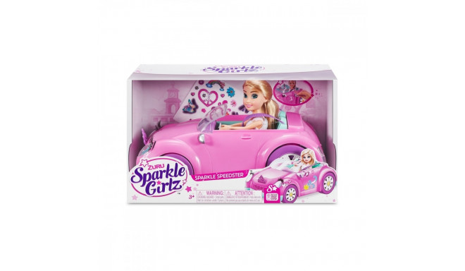 Dolls playset 10.5 inches Pink Cabriolet