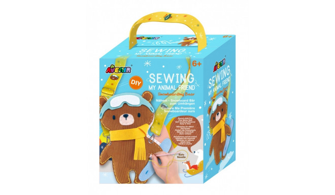 Creative set Animal friend to sew - Teddy bear
