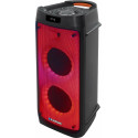 System audio PLL FM USB/SD/BT 2xKaraoke FULL LED PartyBox