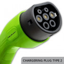 Mobile charger for EV 2 in 1 type2, 7kW, 230V