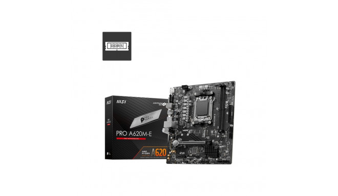 Motherboard PRO A620M-E AM5 2DDR5 HDMI/M2 mATX