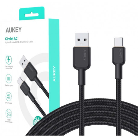 Aukey cable USB-C - USB-A 1.8m (CB-NAC2)