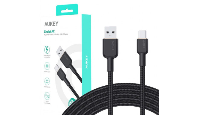 Aukey kaabel USB-C - USB-A 1,8m (CB-NAC2)