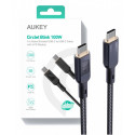 AUKEY CB-MCC102 Nylon C able USB C - USB C 1.8m