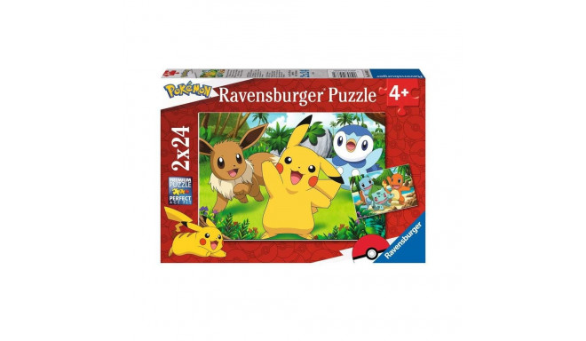 Puzzle 2x24 elements Pokemon