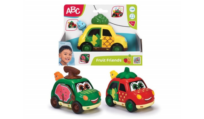 Vehicle Friut Friends ABC 3 types 12 cm