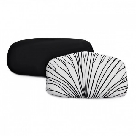 Pillow for ENOCK highchair Blak and white