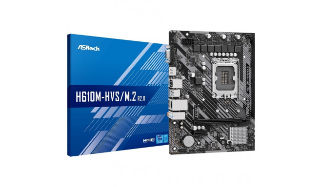Motherboard H610M-HVS/M.2 R2.0 s1700 2DDR4 D-Sub/HDMI mATX