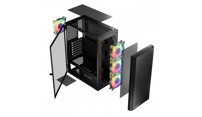 Computer cases ARMANIS ARGB MIDI Black