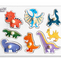 Wooden puzzle Dinosaurs