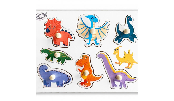 Wooden puzzle Dinosaurs