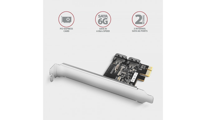 PCES-SJ2 PCIe 2x SATA int. controller JMB582