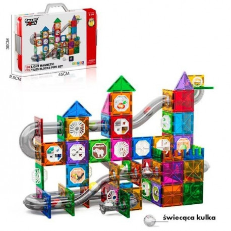 Magnetic blocks 169 elements