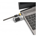 ClickSafe 3-in-1 Combin T-Bar, Nano, Wedge laptop lock