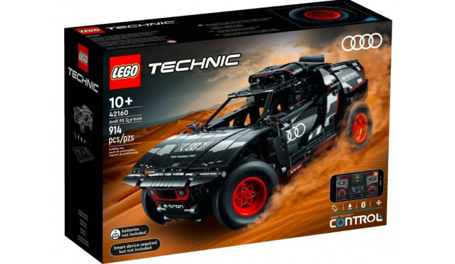 The LEGO Technic 42160 Audi RS Q e-tron is a highly detailed, remote-controlled mod