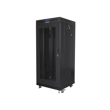 Standing rack cabinet 19 27U 600x600 mm, black