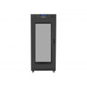 Standing rack cabinet 19 27U 600x600 mm, black