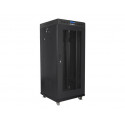Standing rack cabinet 19 27U 600x600 mm, black