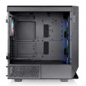 Ceres 500 A RGB Black Tempered Glass