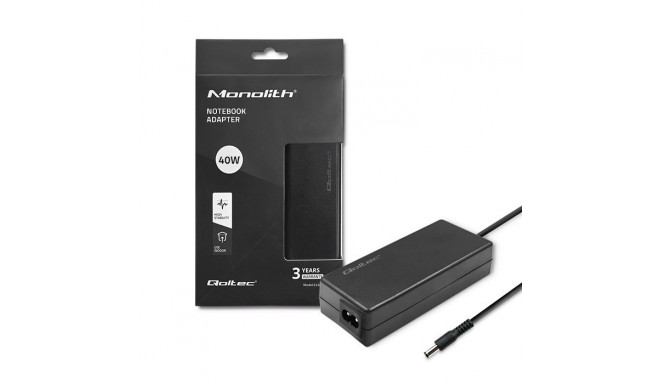 AC toiteadapter 40W 12V, 3.33A, 5.5x2.1