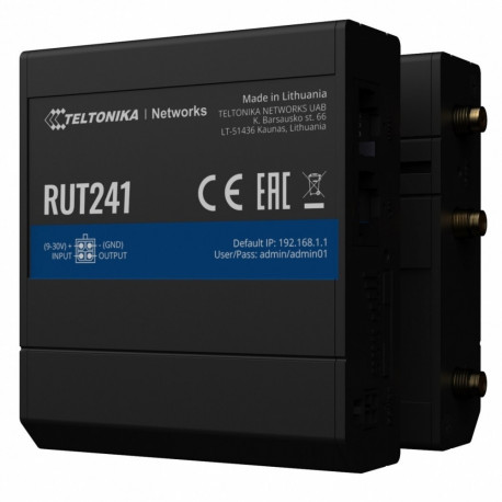 Ruuter LTE RUT241 (Cat 4), 2G, WiFi, Ethernet