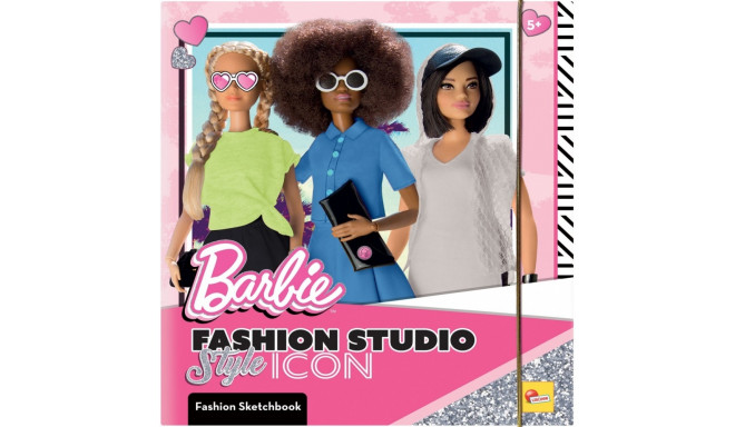 Barbie Sketch book together fashion studio