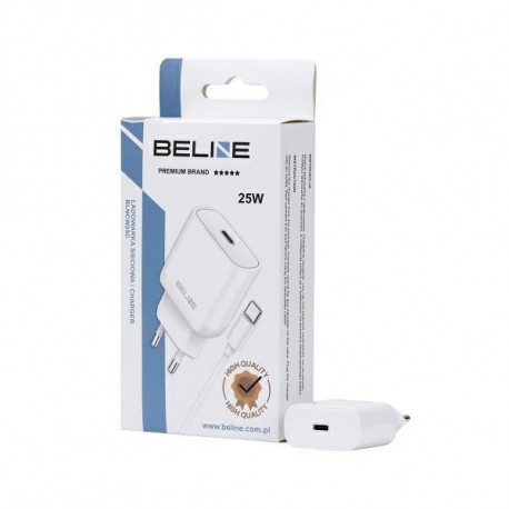 Charger 25W USB-C + USB-C cable, white