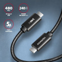 BUCM2-CM25AB cable 240W USB-C USB-C, 2.5m 5