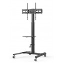 Mobile LCD/LED stand 32-70 inches, 40 kg with a shelf