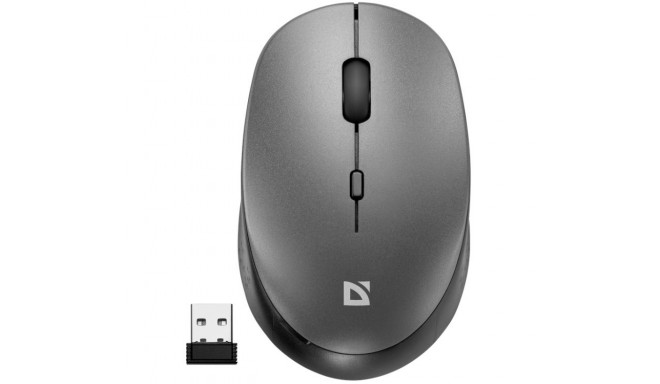 Wireless mouse silent click AURIS MB-027 800/1200/1600DPI grey