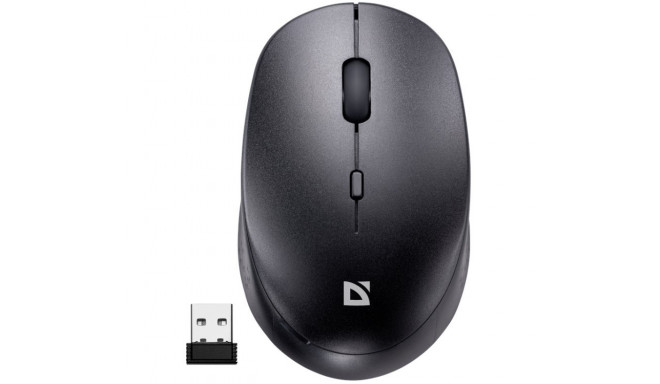 Wireless mouse silent click AURIS MB-027 800/1200/1600 DPI black