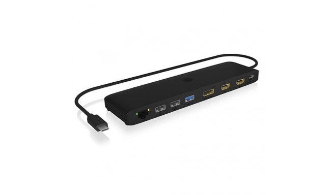 ICY BOX IB-DK2116-C 12in1, HDMI, DP, LAN, USB