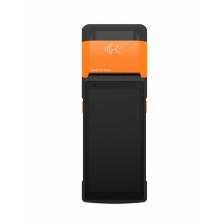Terminal wireless V2s, Android 11, 2/16 GB, 5+2 MP camera, micro SD, 4G, 2 SAM, Label & NFC