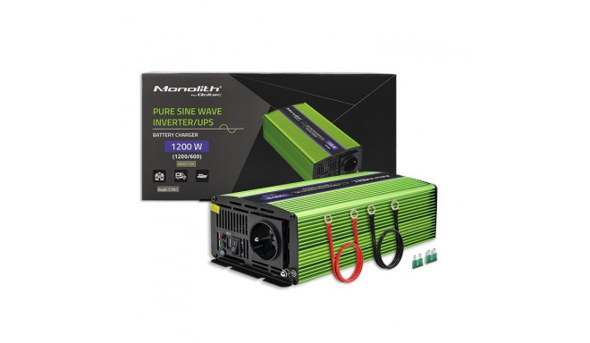 Pure Sine Wave Inverter Monolith, 600W, 1200W