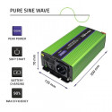 Pure Sine Wave Inverter Monolith, 600W, 1200W