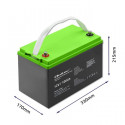 Gel battery 12V, 100Ah