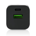 CHARGER USB/USB-C QC3.0 30W BLACK