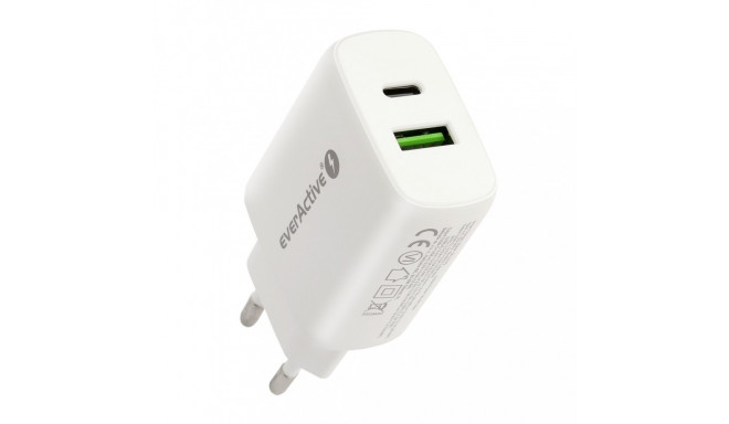 Product: Dual Port Wall Charger (USB-A & USB-C)
Specifications: 25