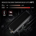 AXAGON CLR-M2XL passive ALU heatsink M.2 36mm h