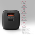 AXAGON ACU-PQ30, PD&QC wall charger 30W black